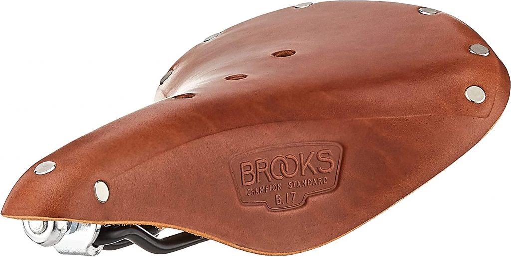 Brooks bike saddle